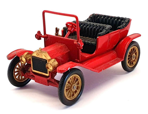 Matchbox Appx 9cm Long Diecast Y-1 - 1911 Model T Ford Conv - Red