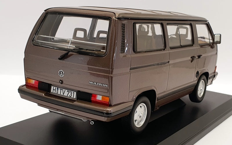 NOREV 1/18 SCALE Model 188543 - 1990 VW Volkswagen Multivan - Bronce NOREV 1/18 SCALE Model 188543 - 1990 VW Volkswagen Multivan - Bronce