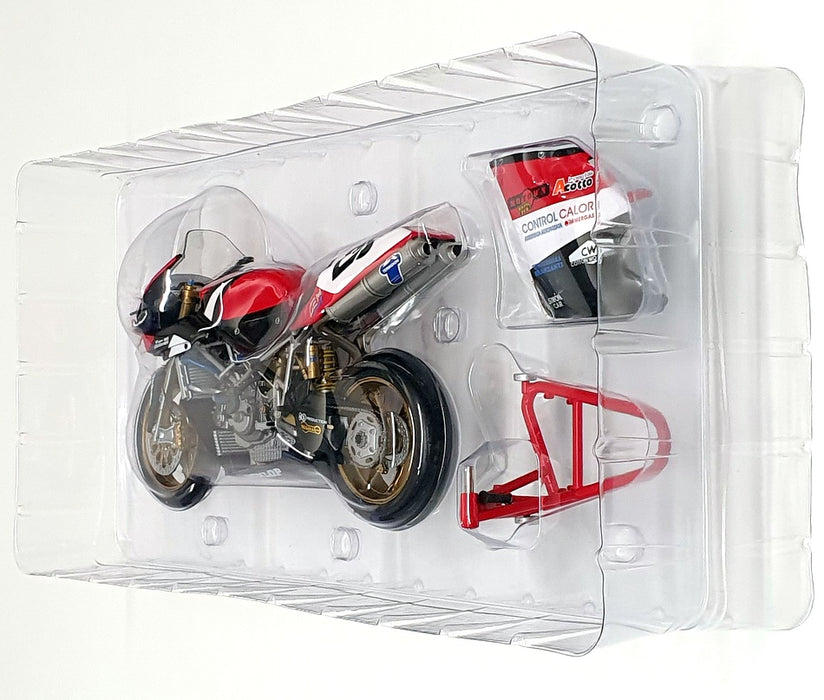 Minichamps 1/12 Scale 122 031228 - Ducati 998RS Motorbike - S. Foti WSB 2003
