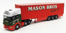 Corgi 1/50 Scale Model Truck CC13701 - Scania R Topline Curtainside Mason Bros