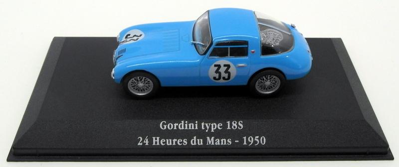 Atlas Editions 1/43 Scale AE011 - Gordini Type 18S - 24 Heures Du Mans 1950