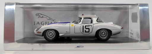 Spark Models 1/43 Scale S2104 - Jaguar E #15 9th LM 1963 - White