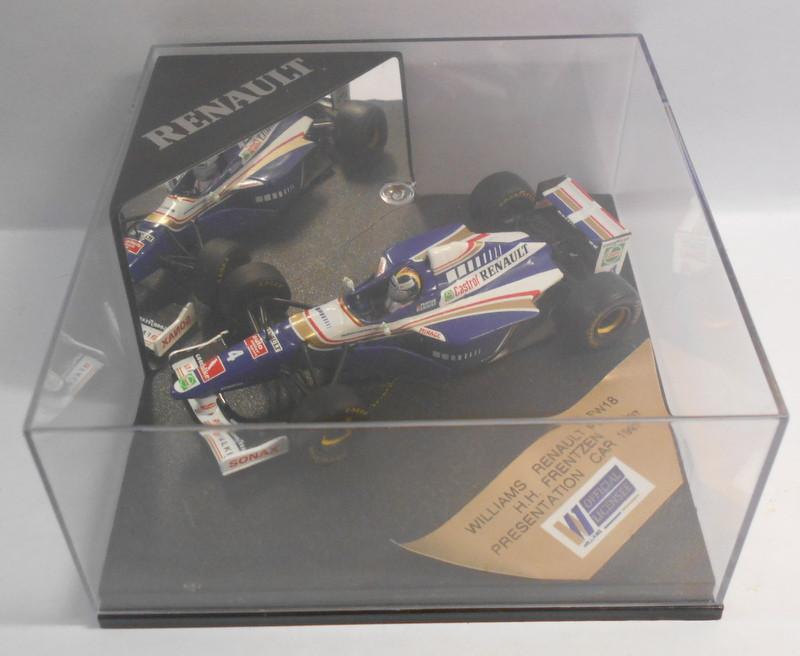 Onyx 1/43 Scale - Y200 WILLIAMS RENAULT H.H FRENTZEN PRESENTATION CAR 1997