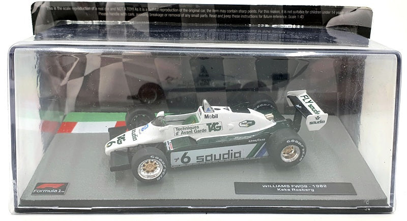Altaya 1/43 Scale Diecast 28422A  - F1 Williams FW08 1982 Keke Rosberg