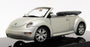 Autoart 1/43 Scale 59758 - VW New Beetle Cabrio - Metallic Reflex Silver