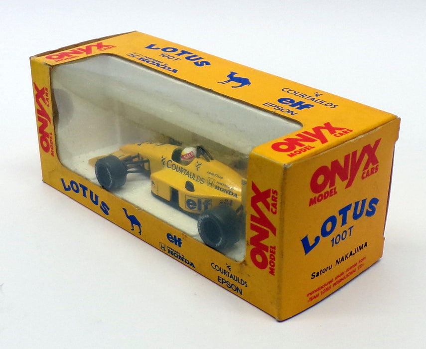 Onyx 1/43 Scale Model Car 29320Y - F1 Lotus 100T - Satoru Nakajima
