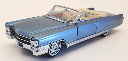 Franklin Mint 1/43 Scale B11RI92 - 1963 Cadillac Eldorado - Blue