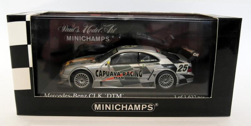 Minichamps 1/43 Scale diecast - 400 033125 Mercedes CLK 6H de Curtiba 2003 #25