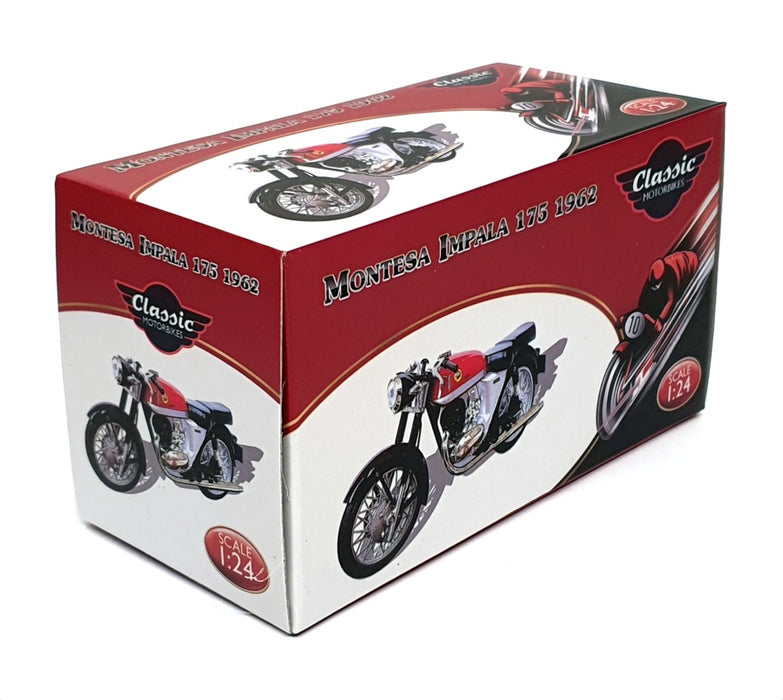 Atlas Editions 1/24 Scale 4 658 118 - 1962 Montesa Impala 175 - Red