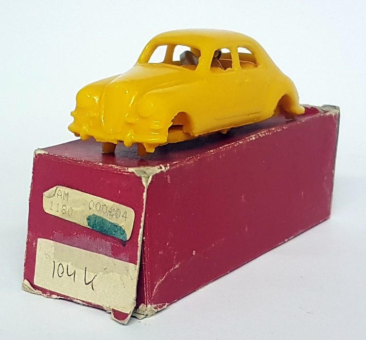 Unbranded 1/43 Scale Resin Unbuilt Kit - 104K Vintage Car Yellow