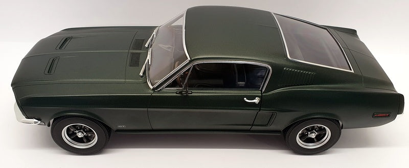 Norev 1/12 Scale 122702 - Bullitt 1968 Ford Mustang Fastback - Satin Green Met