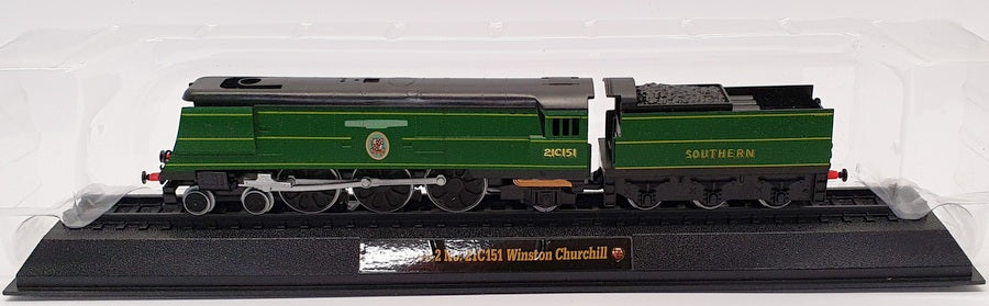 Amercom 1/76 Scale Train 23419L - 1946 SR 4-6-2 No. 21C151 Churchill