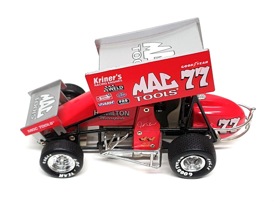 Racing Champions 1/24 Scale 98035 - Sprint Race Car No.77 Jeff Shephard - Red