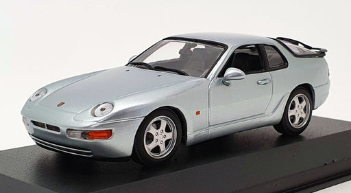 Maxichamps 1/43 Scale 940 062320 - 1993 Porsche 968 CS - Metallic Silver