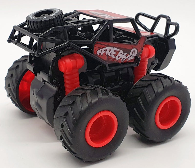 Kandy Toys 12cm Long TY3509 - Rock Crawlers 4WD Power Friction Power - Red