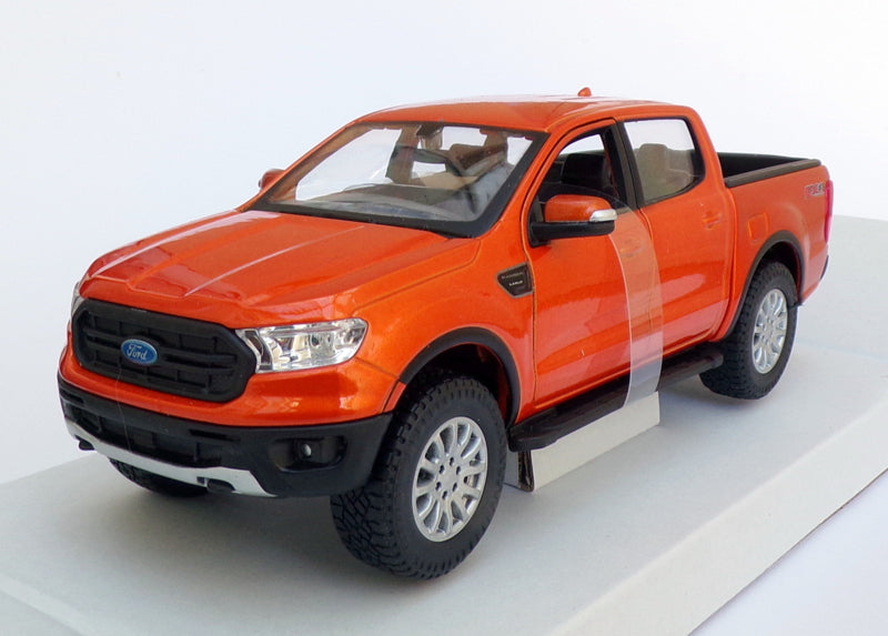 Maisto 1/27 Scale 31521 - 2019 Ford Ranger Pick Up - Metallic Orange
