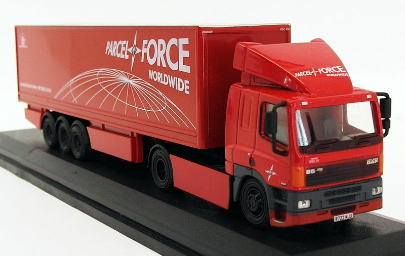 Oxford Diecast 1/76 Scale 76DAF002 - DAF 85 2 Axle 40ft Box Trailer Parcelforce