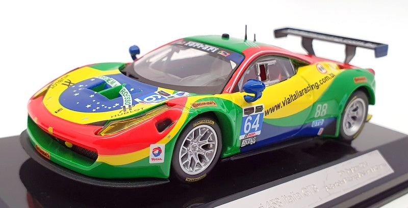 Burago 1/43 Scale Diecast #18-36305 - 2015 Ferrari 458 Italia GT3 #64 Race Car