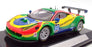 Burago 1/43 Scale Diecast #18-36305 - 2015 Ferrari 458 Italia GT3 #64 Race Car