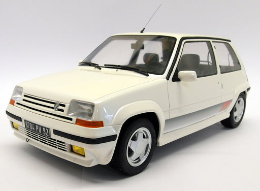 Otto 1/12 Scale Resin - G015 Renault 5 GT Turbo Phase 2 Pearl White