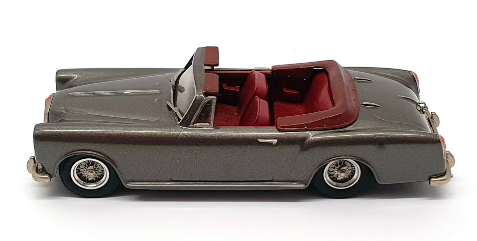 Top Marques 1/43 Scale HE8 - 1966-67 Alvis TF Convertible - Dark Silver