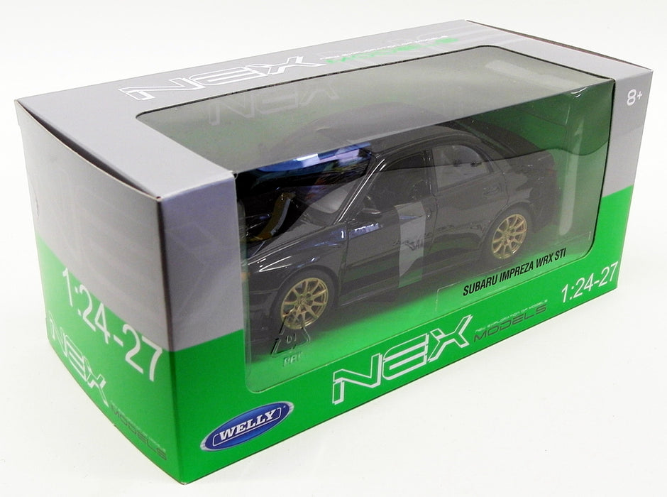 Welly 1/24-27 Scale 22487NS-W - Subaru Impreza WRX STI - Black