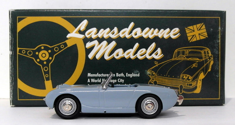 Lansdowne Models 1/43 Scale LDM1A - 1958 Austin Healey Frogeye Sprite  - Blue