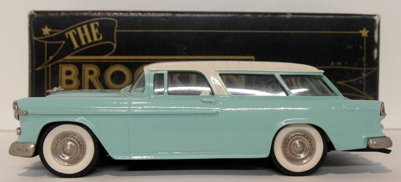 Brooklin 1/43 Scale BRK26A 002  - 1955 Chevrolet Nomad Estate Light Blue