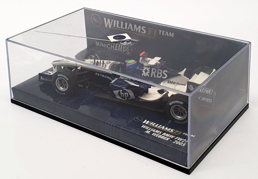 Minichamps 1/43 Scale 400 050007 - F1 Williams BMW FW27 - M.Webber 2005