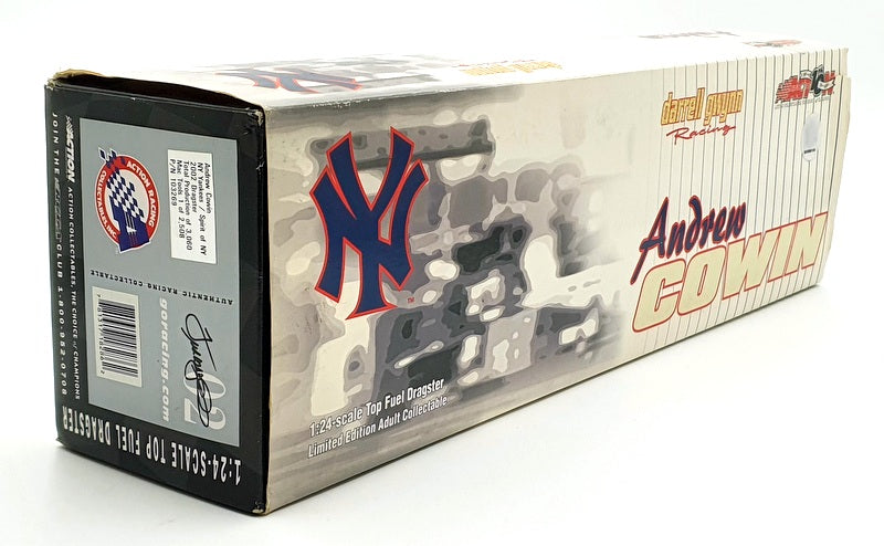 Action 1/24 Scale Diecast 103269 - Top Fuel Dragster 2002 NY Yankees A.Cowin