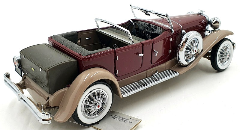 Franklin Mint 1/24 Diecast FM231122A 1930 Duesenberg Tourster With Display Case