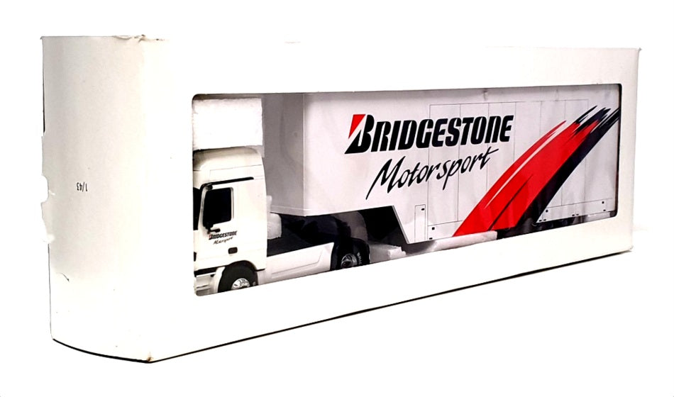Eligor 1/43 Scale 111850 - Mercedes Actros Transporter Truck - Bridgestone