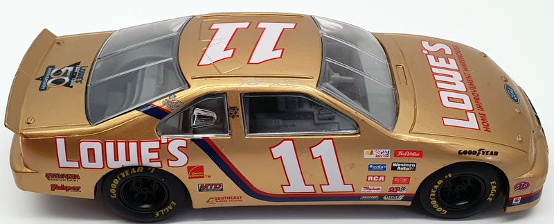 Racing Champions 1/24 Scale 09050 - 1996 Stock Car Ford #11 Nascar - Gold