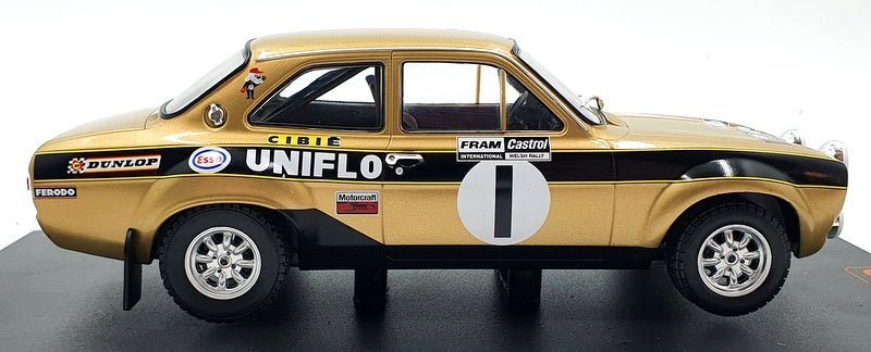 Ixo 1/18 Scale Diecast 18RMC100 - Ford Escort MK1 RS 1600 #1 Rally 1972 R.Clark