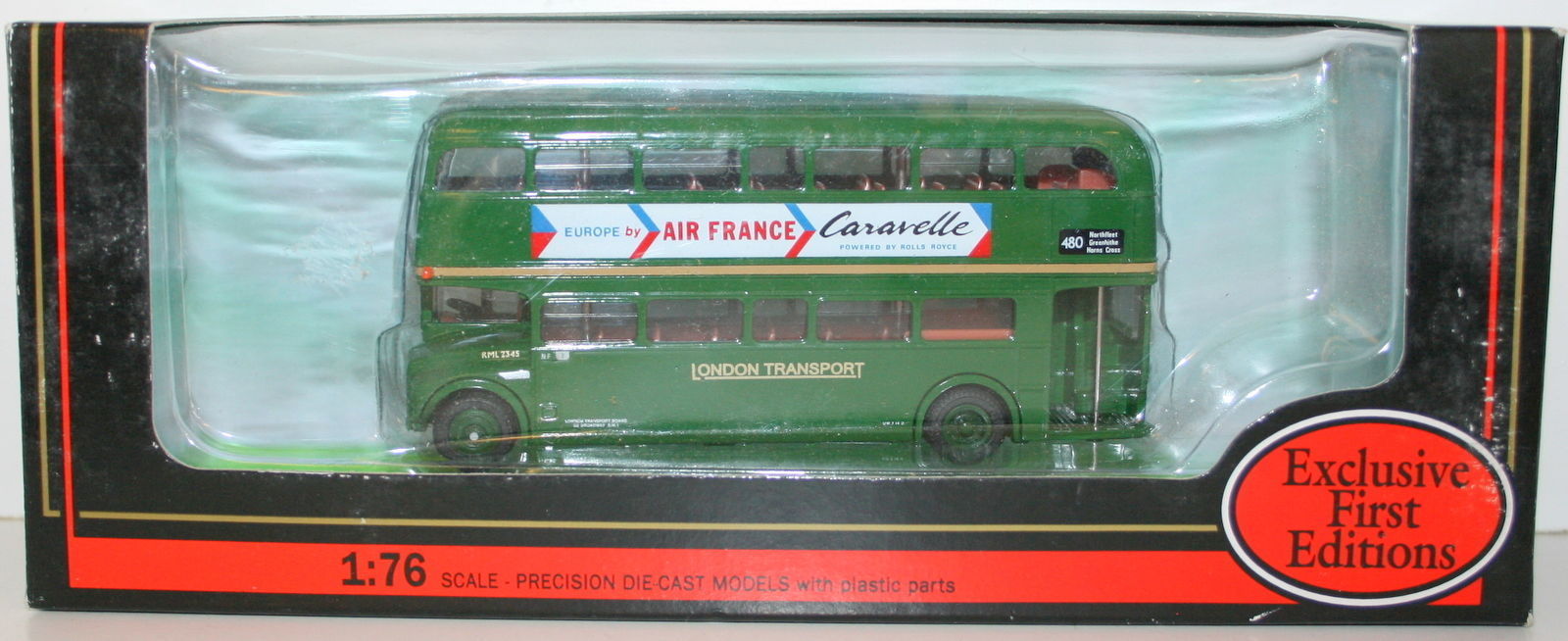EFE 1/76 25507 RML ROUTEMASTER BUS LONDON TRANSPORT #480 DARTFORD