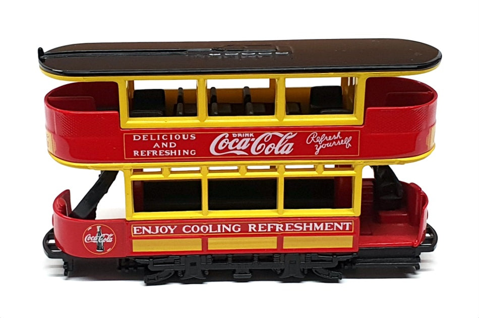 Matchbox Appx 10cm Long Diecast YYM37797 - The Coca-Cola Tram