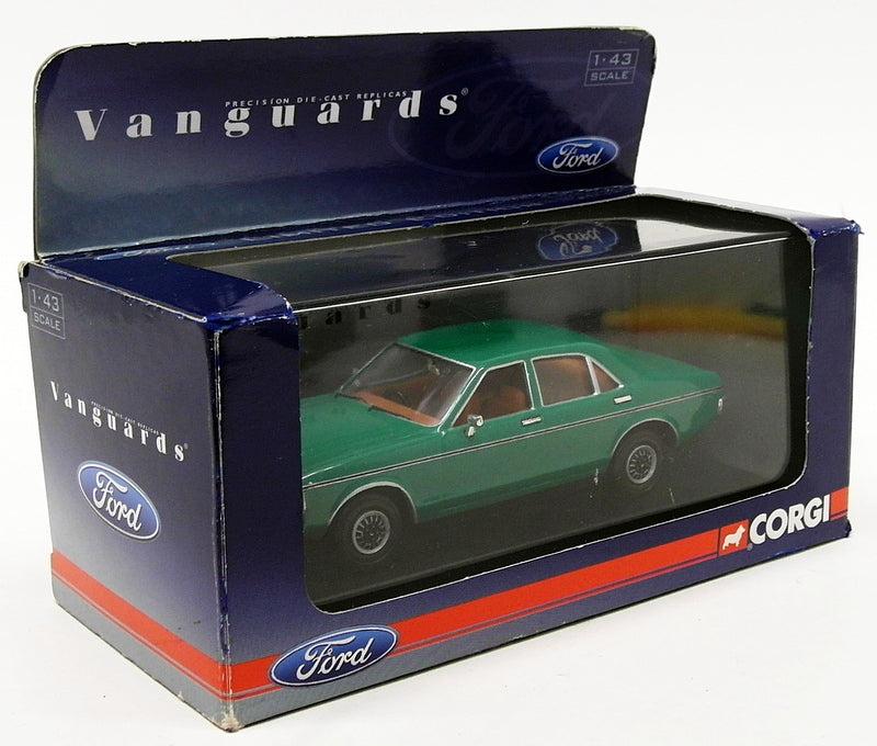 Vanguards 1/43 Scale Model Car VA05210 - Ford Granada 2.5 V6 L - Modena Green