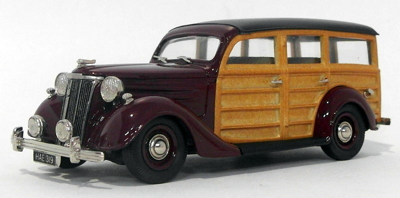 Lansdowne Models 1/43 Scale LDM116 - 1952 Ford Pilot Station Wagon - Maroon