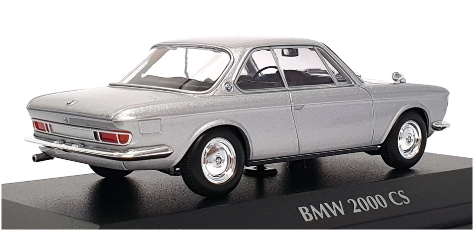 Maxichamps 1/43 Scale 940 025081 - 1967 BMW 2000 CS - Silver