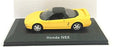 1/43 SCALE DIECAST METAL MODEL - HONDA NSX - YELLOW