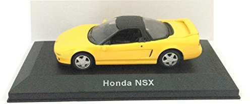 1/43 SCALE DIECAST METAL MODEL - HONDA NSX - YELLOW