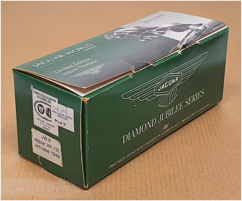 Milestone Miniatures JW8 - 1949 Jaguar XK120 Jabbeke - Cream