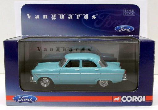 Vanguards 1/43 Scale VA06107 - Ford Zephyr Mk2 - Caribbean Turquoise