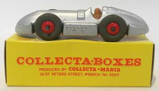 Vintage Dinky 23E - Speed Of The Wind Racing Car - Silver In Collecta Box