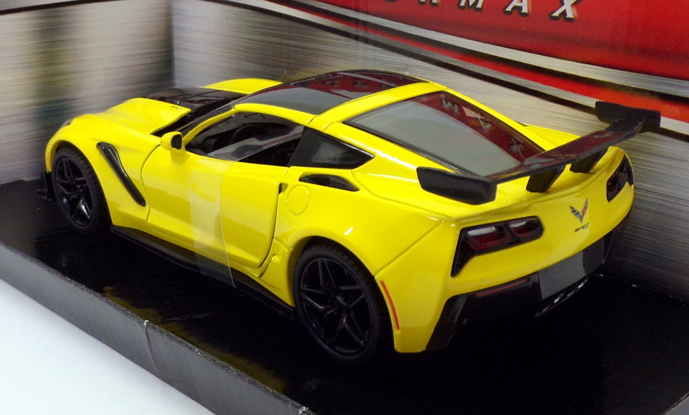 Motor Max 1/24 Scale 79356 - 2019 Chevrolet Corvette ZR1 - Yellow