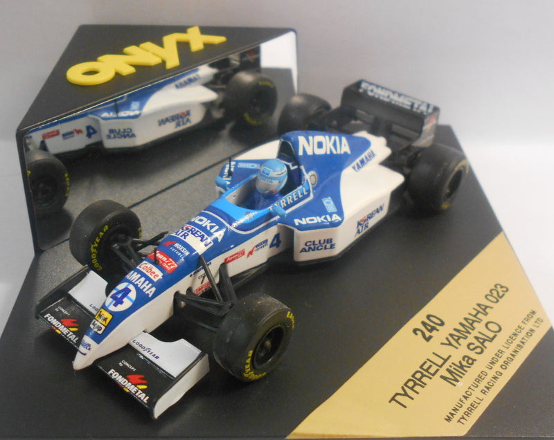 Onyx 1/43 Scale - 240 TYRELL YAMAHA 023 MIKE SALO