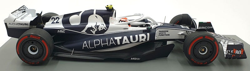 Spark 1/18 Scale 18S757 F1 Alpha Tauri AT03 Bahrain GP 2022 Tsunoda #22