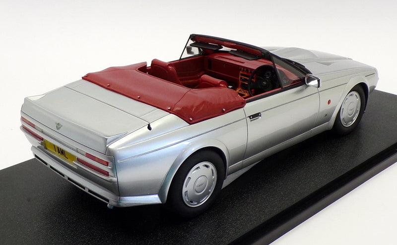 Cult Models 1/18 Scale CML034-2 - 1987 Aston Martin V8 Zagato - Metallic Silver