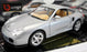 Burago 1/18 Scale Diecast - 3367 Porsche 911 996 Turbo 1999 Silver