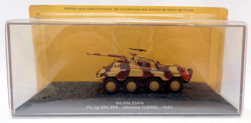Altaya 1/72 Scale A2520Q - Sd.Kfz. 234/4 Armoured Car - USSR 1944